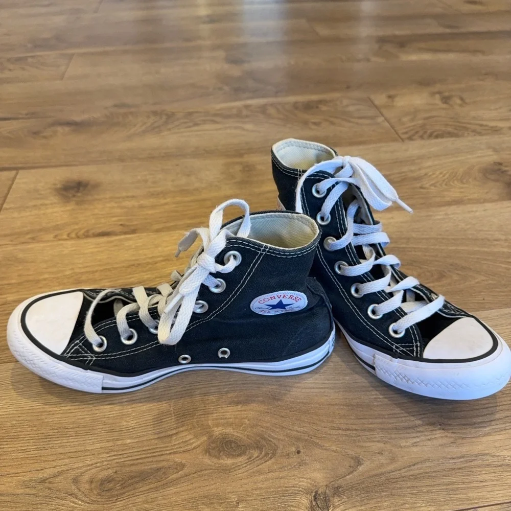 Converse Chuck Taylor All Star Canvas Black/White M9160C US Men 3.5 Women’s 5.5 - Picture 2 of 10